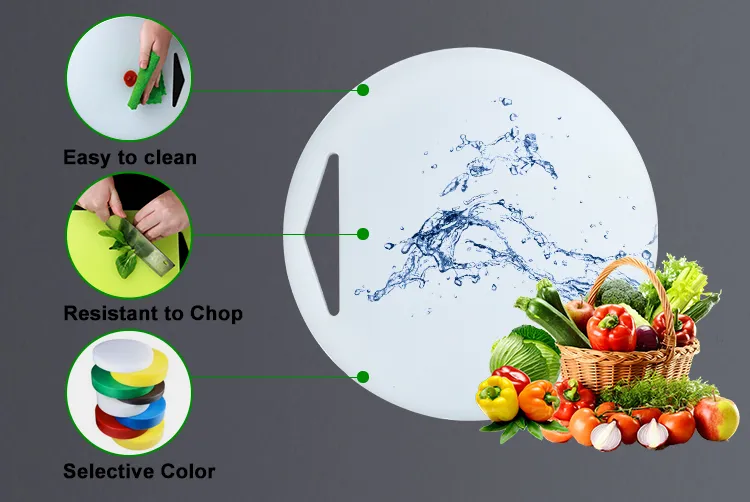 100% New PE Cutting Boards for Vegetable Meat Chopping Board