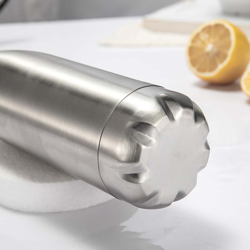 1000ml Stainless Steel Cola Shape Vacuum Water Bottle