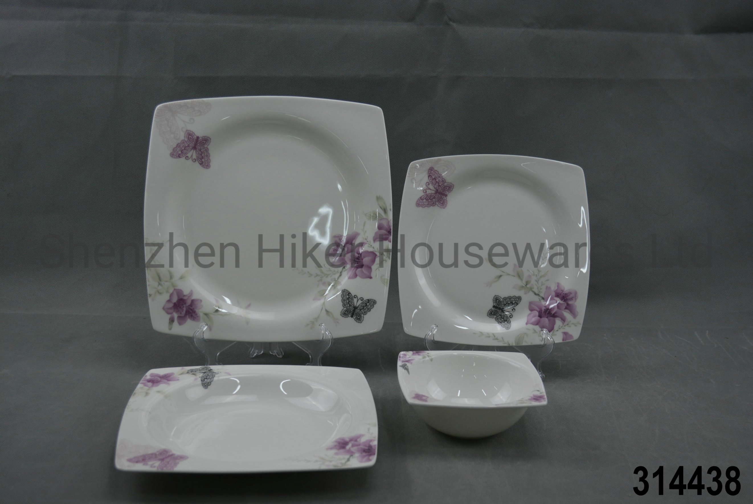12PCS -20PCS Set Square Shape New Bone China Dinner Set 12PCS -20PCS Set Square Shape New Bone China Dinner Set