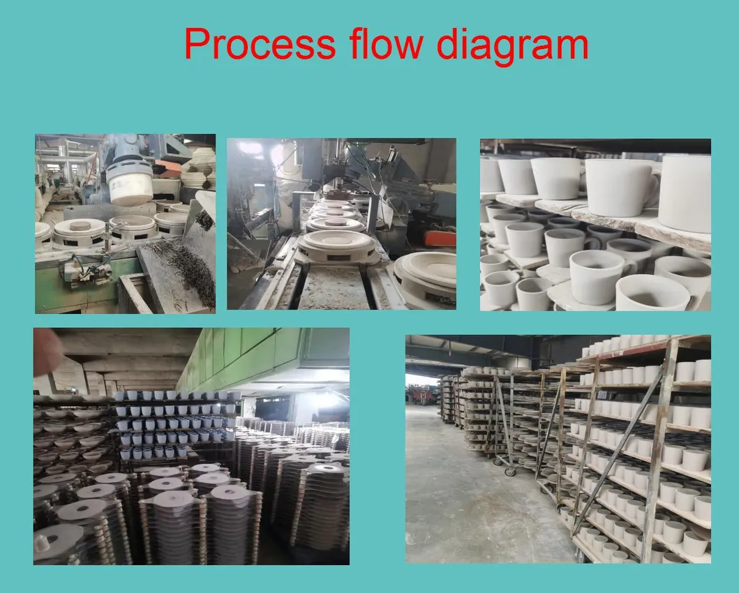 12PCS High-Quality Pad Printing and Floral Pattern Designceramic Tableware Set