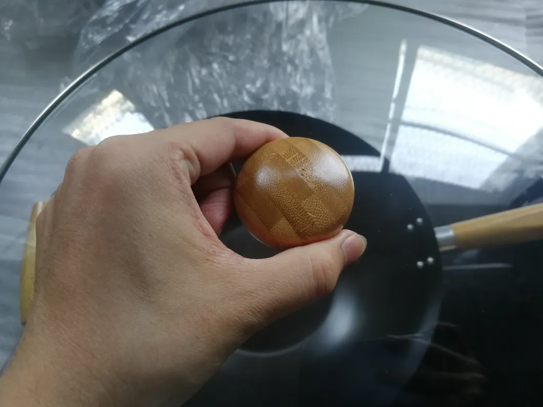 14" Carbon Steel Wok with Bamboo Handle