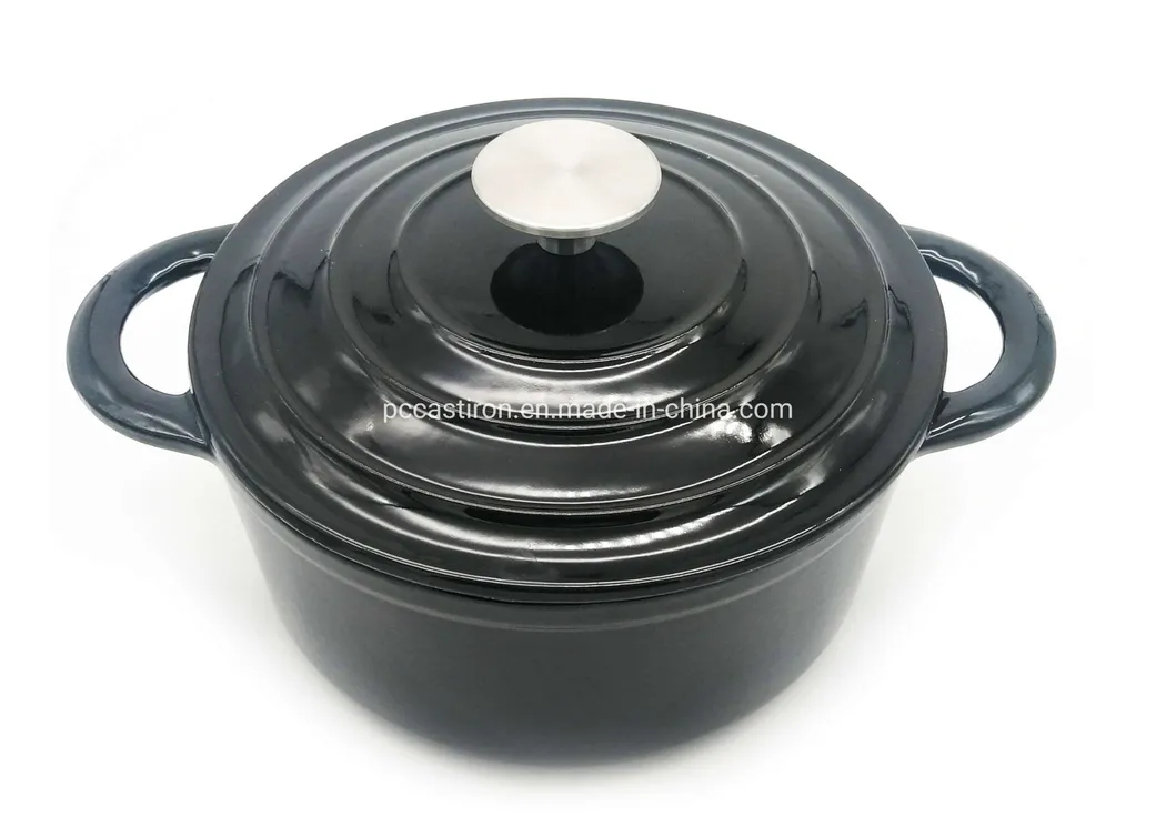 2.7L Cast Iron Casserole/Cast Iron Cookware BSCI LFGB FDA Approved