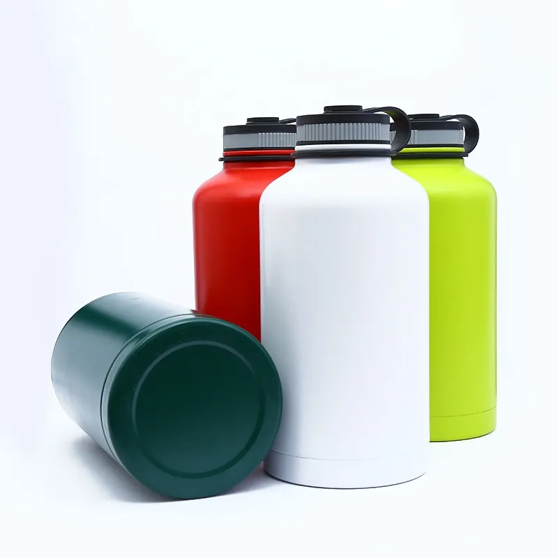 2 Litre Vacuum Water Bottle Insulated Beer Growler