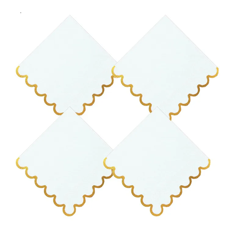 Why Are Scallop Edge Paper Napkins Becoming Popular for Event Catering?