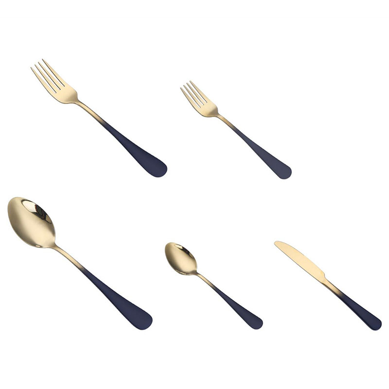 Why Is Stainless Steel Titanium-Plated Gold Tableware Set Becoming the First Choice for Modern Dining?