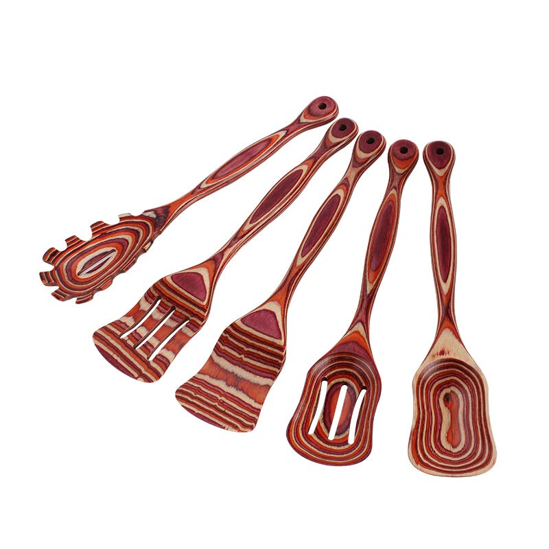 What Makes Rustic Colored Wooden Kitchenware Cooking Tools a Must-Have for Modern Kitchens?