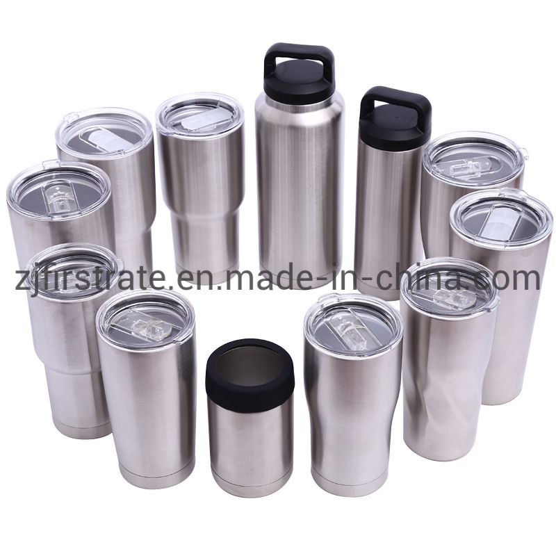 20oz 30oz Skinny Stainless Steel Tumbler with BPA Free Lid Promotional OEM ODM Double Wall Insulated vacuum