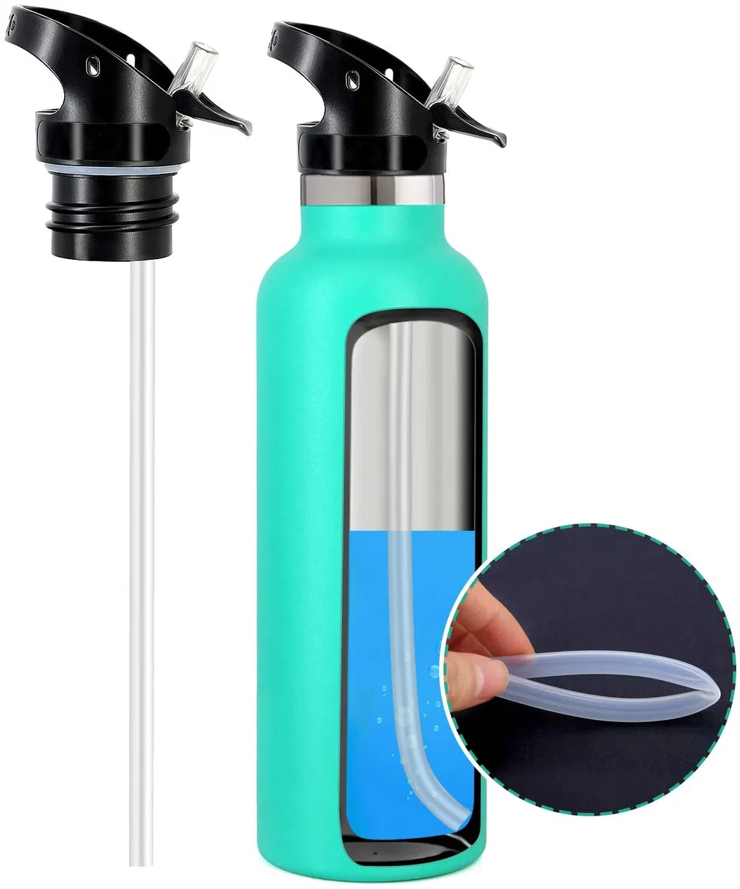 21oz Double Wall Stainless Steel Hydrp Flask for Sport Lids