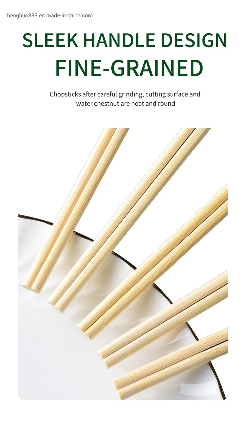 24cm Tensoge Paper Packing Chopsticks Disposable Bamboo Chopsticks Cheaper Price