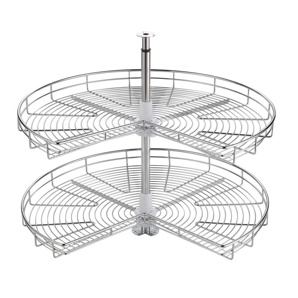 270 Degree Revolving Wire Basket for Kitchen Corner