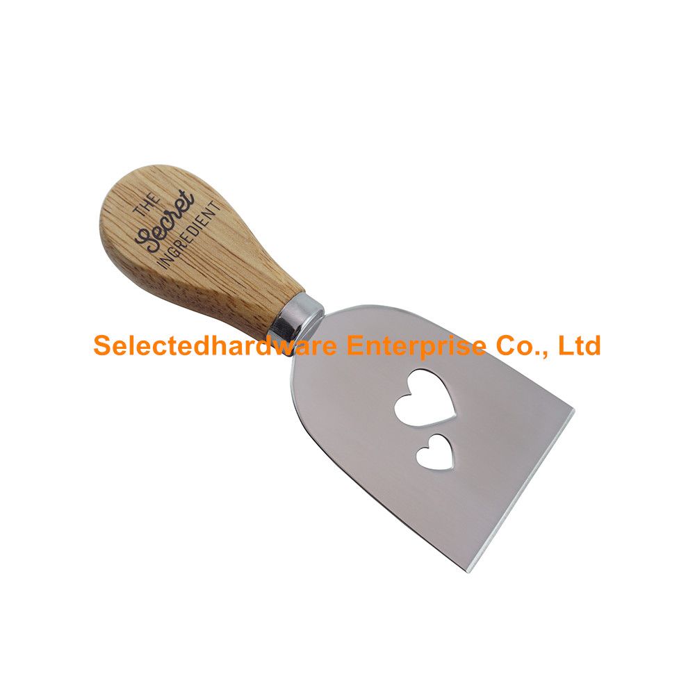 2PCS Parmesan Shaver with Heart Shape Hole Cheese Knife Set