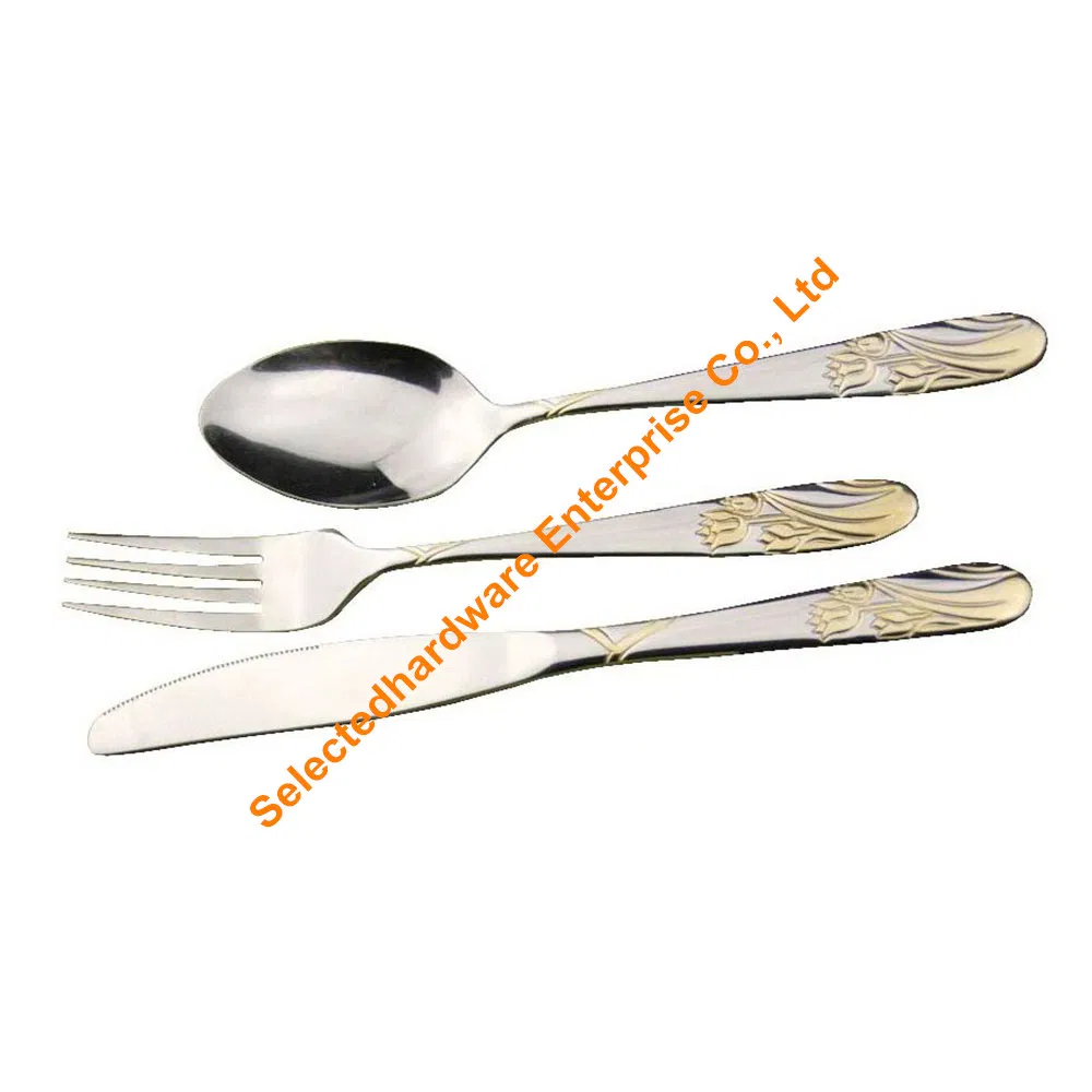 4PCS Dinner Knife and Fork Set Utensils Cutlery Set