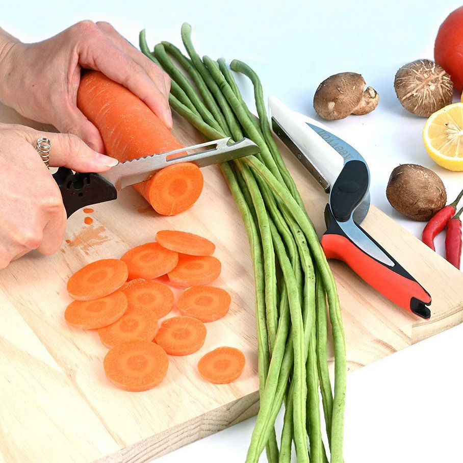 5 in 1 Cutter Food Chopper Multifunction Kitchen Scissors Clever
