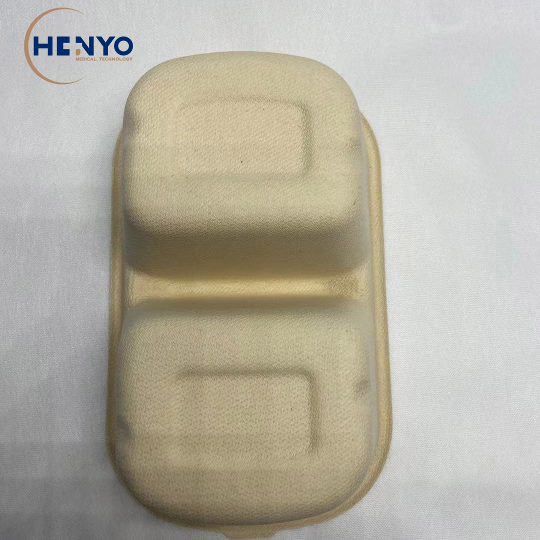 700ml Double Compartments Disposable Biodegradable Tableware Lunch Box Mess Tin 700ml Double Compartments Disposable Biodegradable Tableware Lunch Box Mess Tin