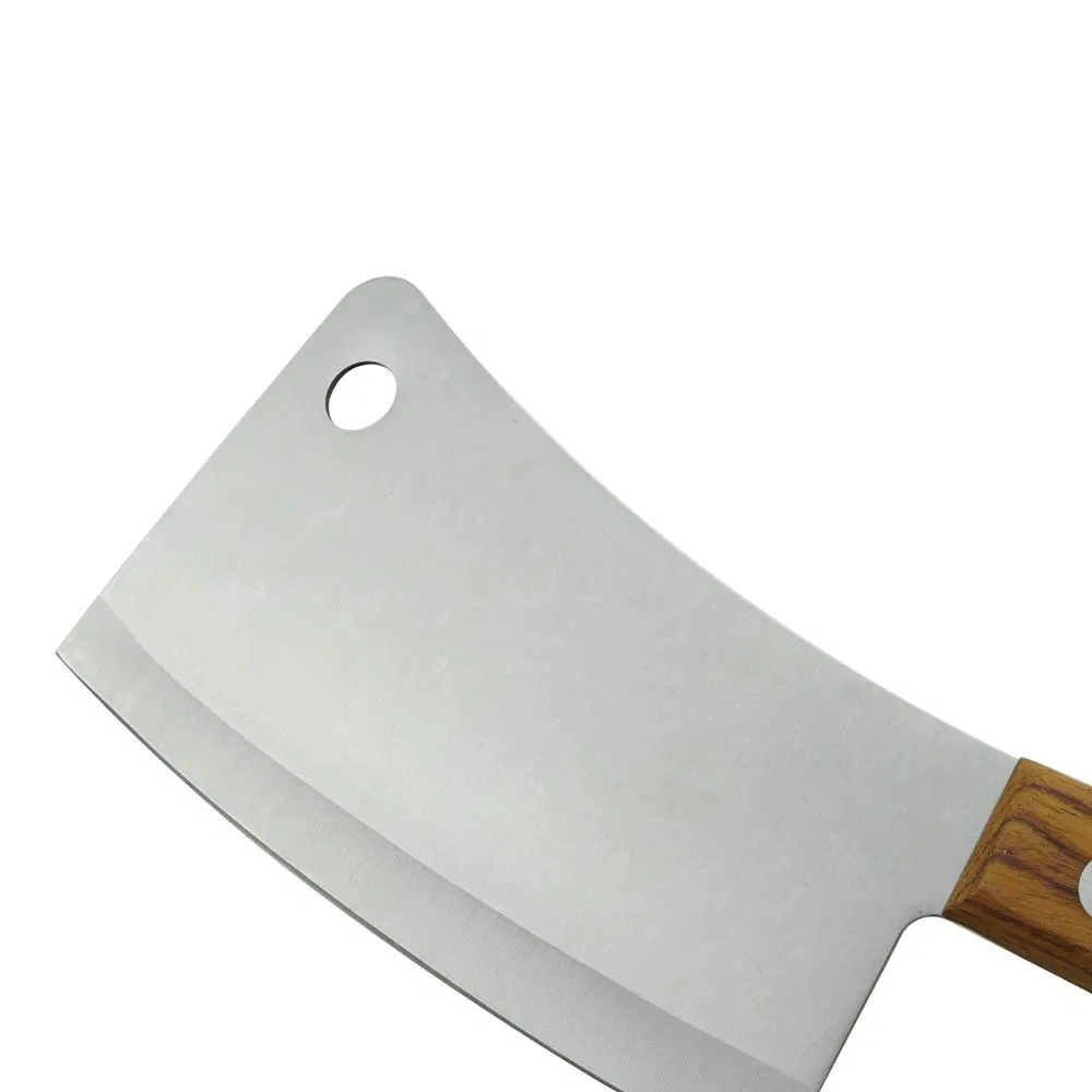 8 Inch Full Tang Wooden Handle Cleaver Butcher Knife 8 Inch Full Tang Wooden Handle Cleaver Butcher Knife