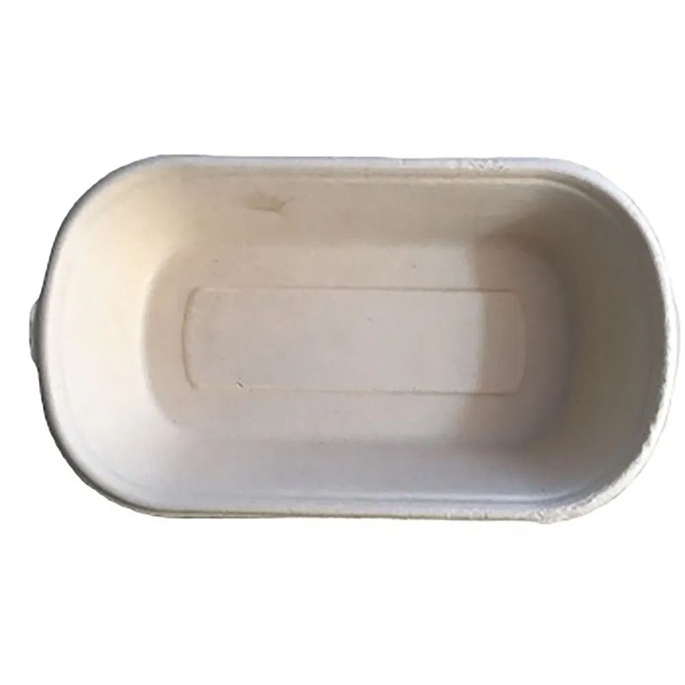 850ml Picnic Wheat Straw Fiber Compartment Meal Storage Lunch Container Food Preparation Box Outdoor Camping Light Meal Lunch Box, Optinal Lid, 9X5X2 Inch