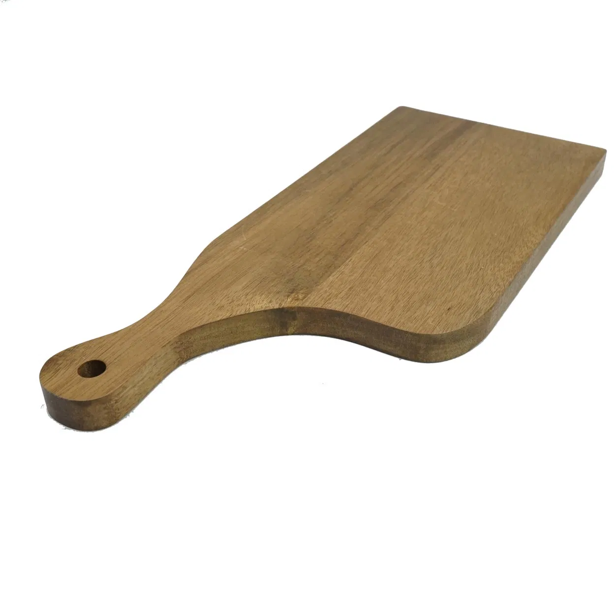 Acacia Wood Cutting Board for Kitchen with Handle Serving Tray Bread Tray Pizza Plate Crackers Platter Chopping Board for Meat Bread