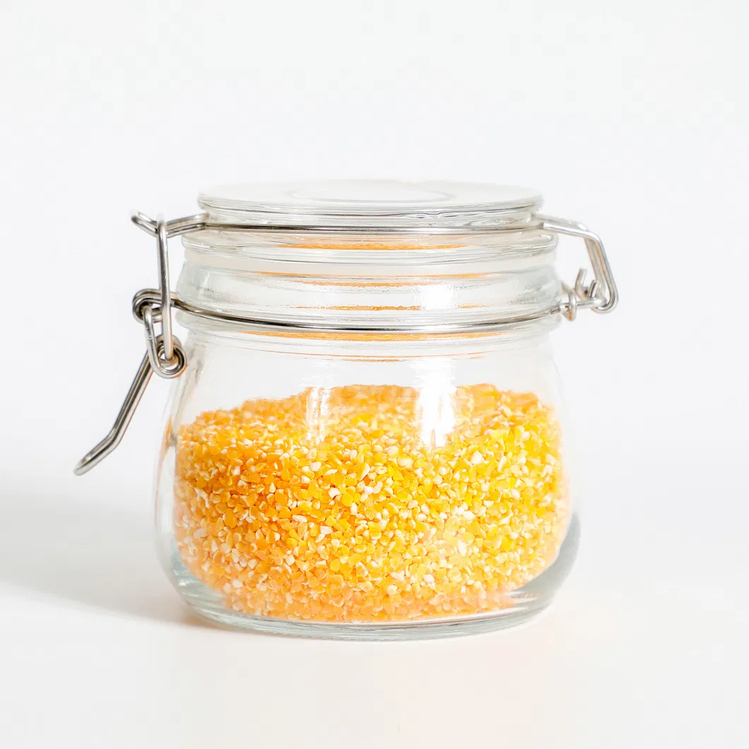 Airtight Glass Canister Set with Lids Food Storage Jar Storage Container with Clear Preserving Seal Wire Clip