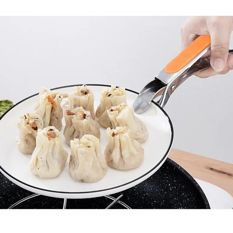 Anti-Hot Plate Gripper Clip Retrieve Lifter Tongs