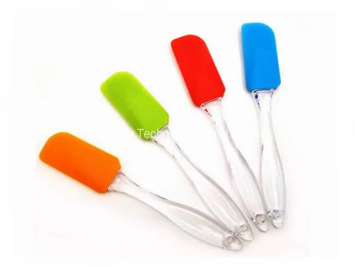 Bakeware Tools Heat Resistant Non-Stick Flexible Rubber Scrapers Silicone Spatula