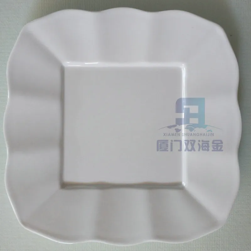 Best Price Thread Entree Melamine Plate for Restaurant and Hotel