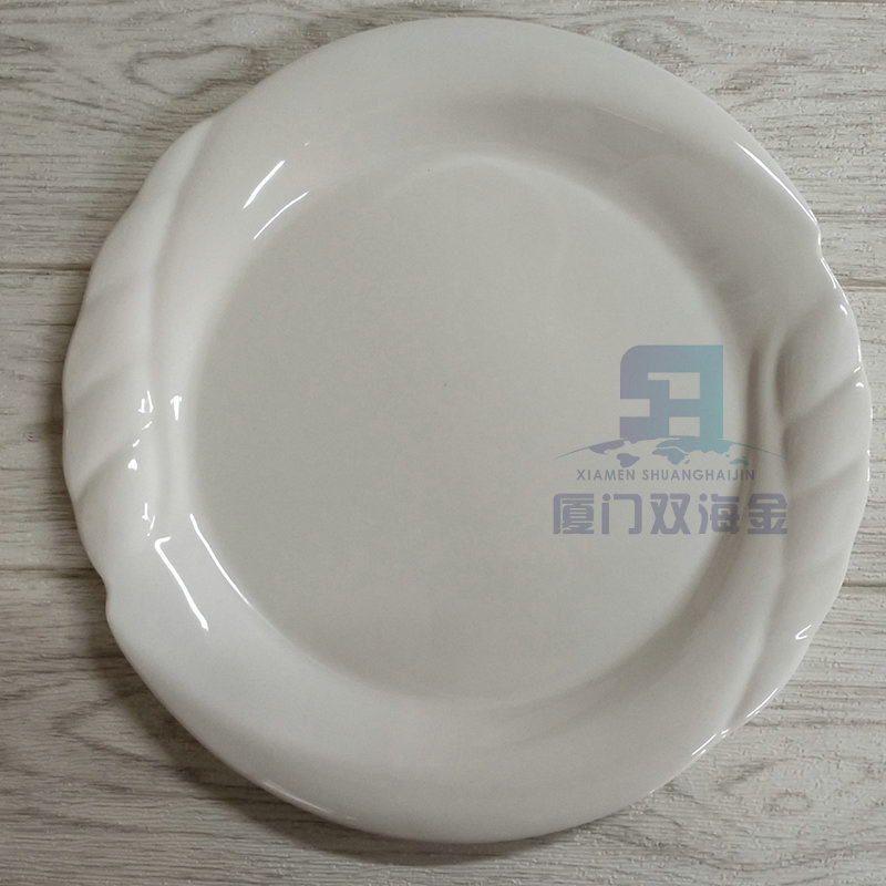 Best Price Thread Entree Melamine Plate for Restaurant and Hotel