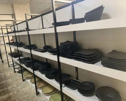 Best Price Thread Entree Melamine Plate for Restaurant and Hotel