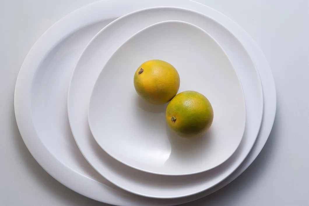 Best Quality Elegant Melamine Dinnerware Triangular Plate