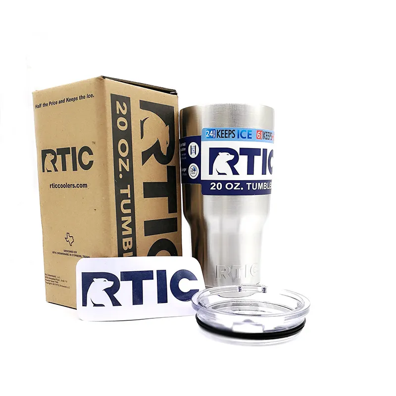 China Rtic Stainless Steel Tumbler Mug Price, Silver 20oz 30oz