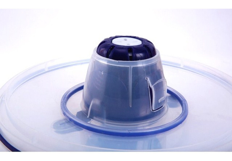 Compression Spring Kinetic Energy Press Draining Washing Basket Kitchen Vegetable Salad Dehydration Spiner