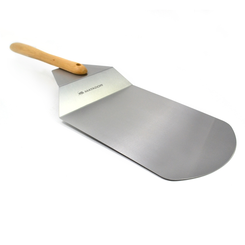 Customize Aluminum Pizza Peel with Long Wooden Handle