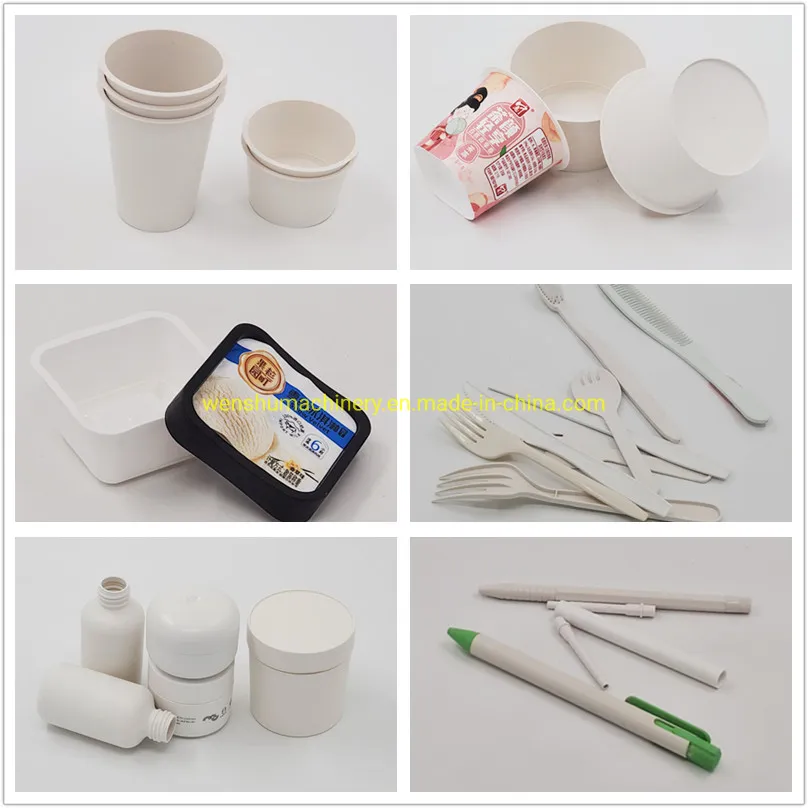 Degradable Eco-Friendly Natural Disposable Tableware 7 Inch Biodegradable Dishware