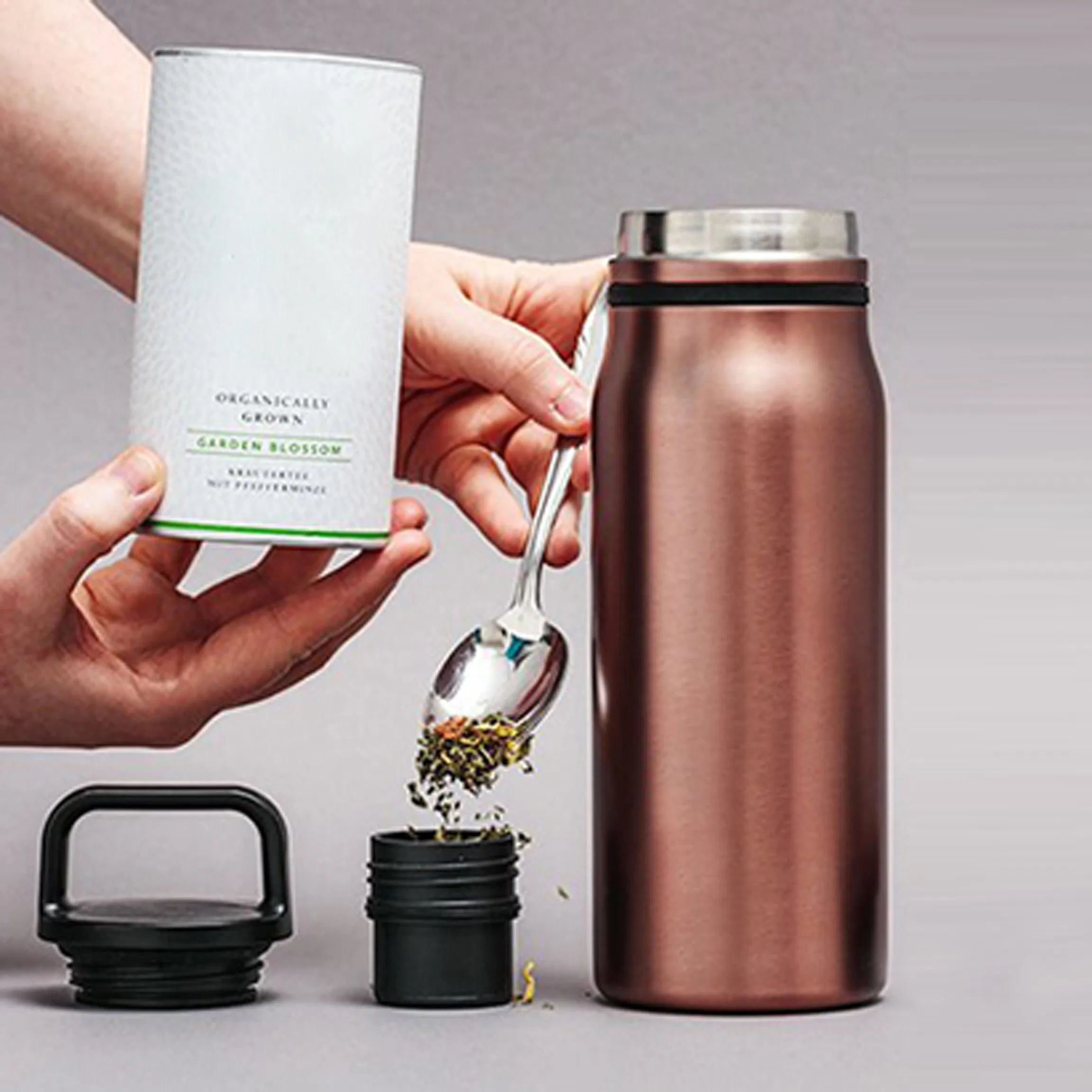 Double Wall Coffee 18/8 Stainless Steel Water Bottle FL720