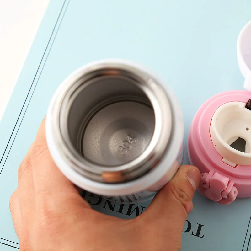 Double Wall Stainless Steel Vacuum Bounce Cup for Hot Water 12-24hours