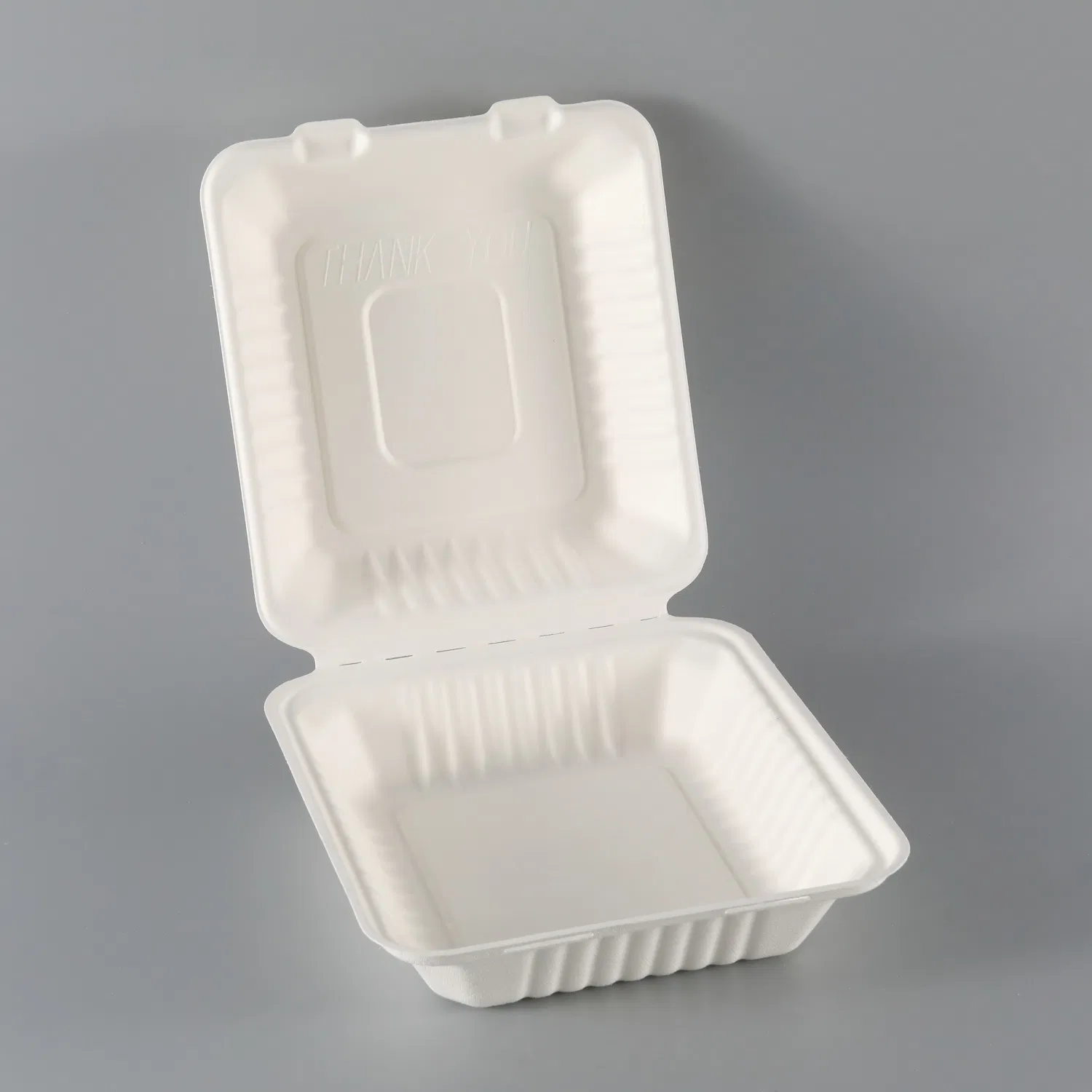 Eco-Friendly Heating 8 Inch Lunch Biodegradable Disposable Food Container