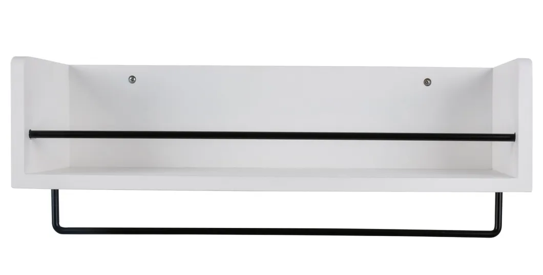 Eco Friendly Wooden Spice Rack Wall Mounted Spice Jar Rack for Kitchen Storage Organizers Shelf