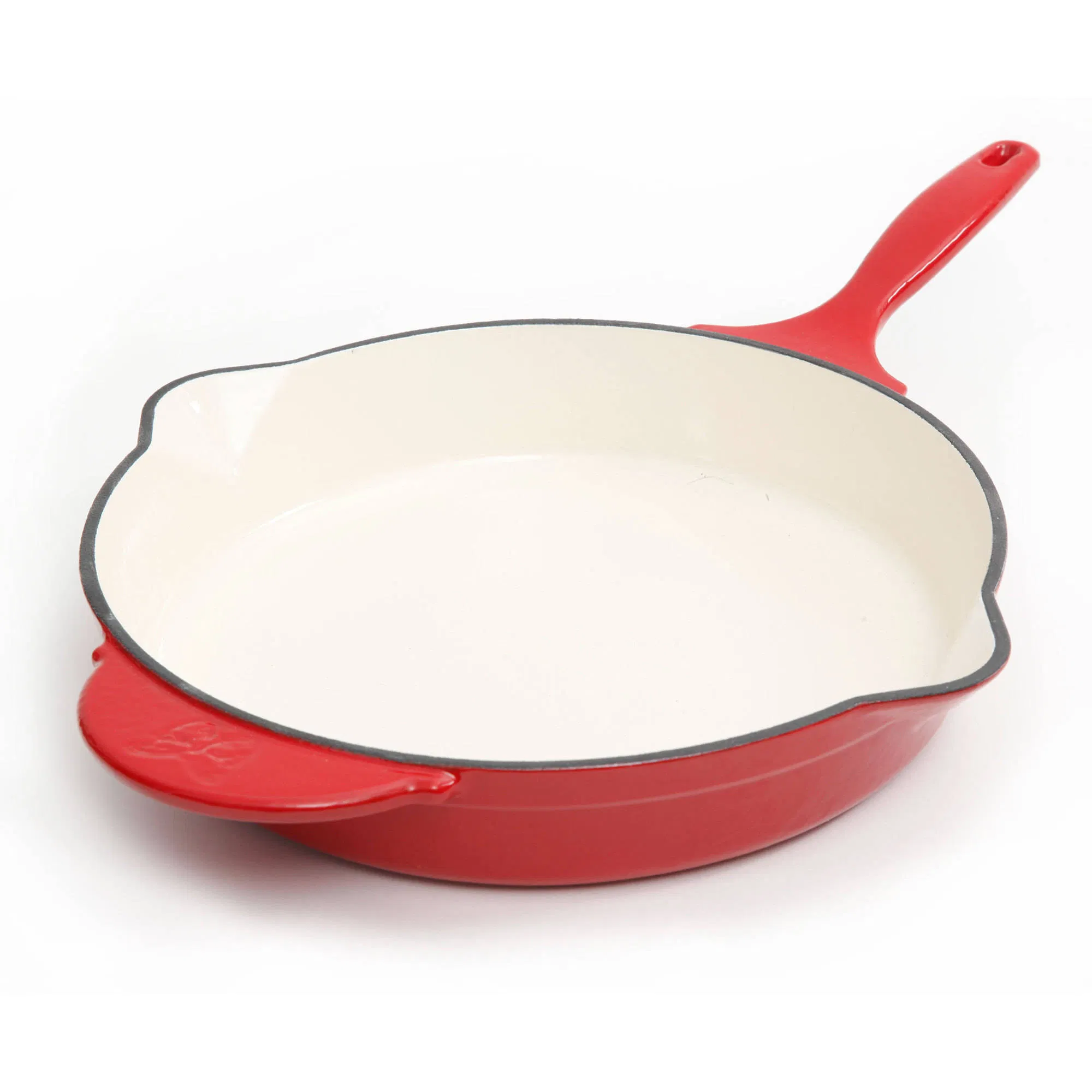 Enamel Cast Iron Fry Pan/ Skillet