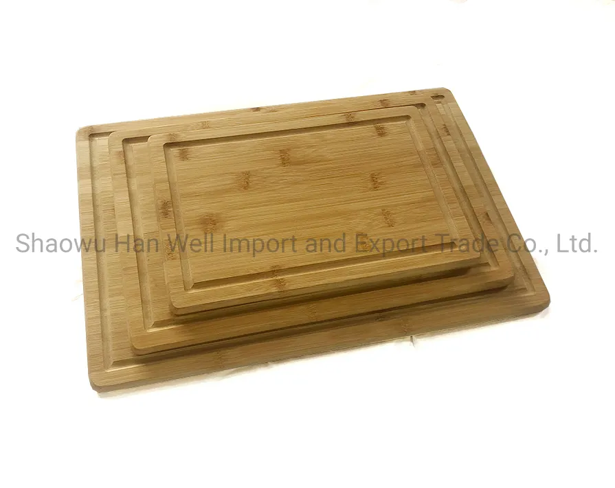 Environmental Sturdy Thickening Groove Wood Cheese Fruit Serving Board