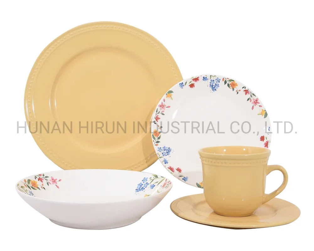 Everyday Piece Mix&Match Tableware in Decal&Color Glaze