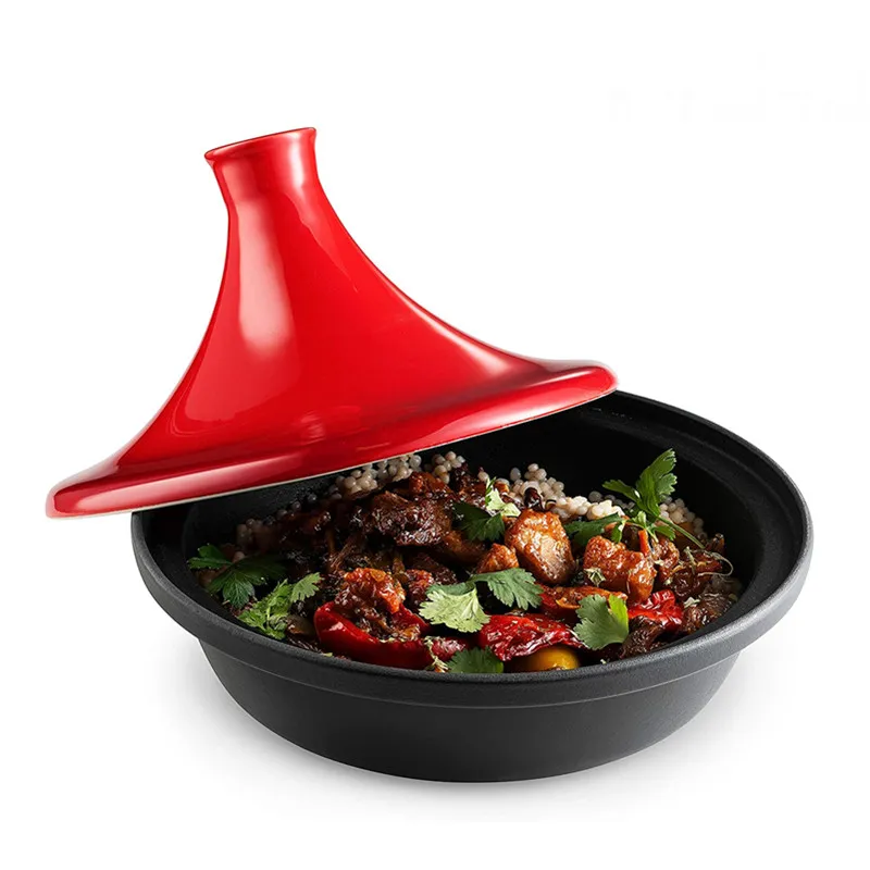 Factory Manufacture Cast Iron Moroccan Tagine for Sale