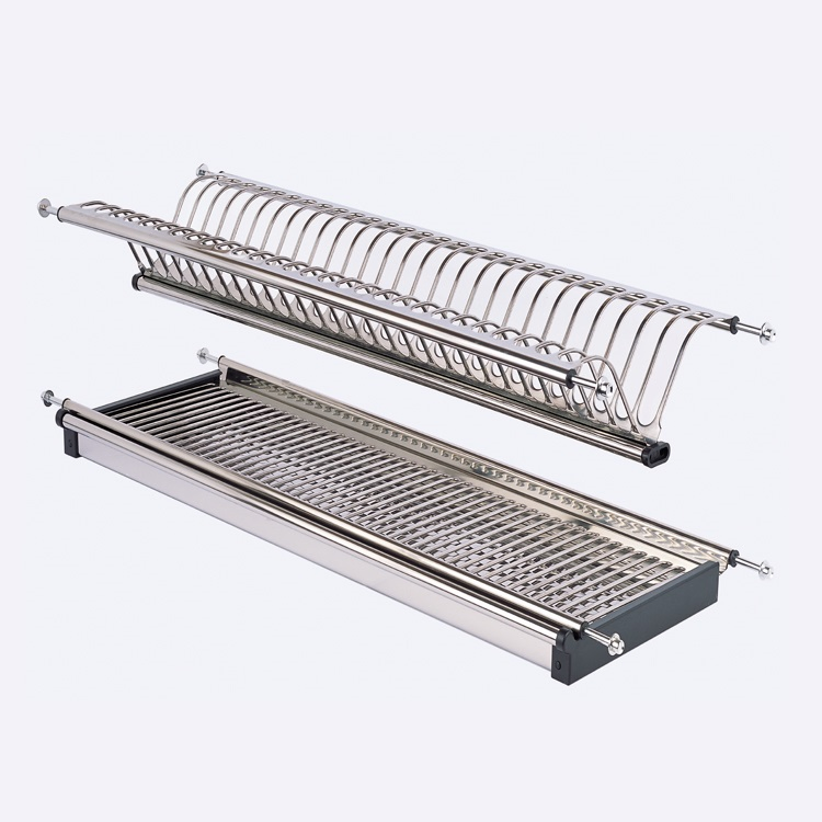 Factory Price Tableware Stainless Steel Kitchen Storage Standing Dish Draining Drying Rack Plate Organizer Factory Price Tableware Stainless Steel Kitchen Storage Standing Dish Draining Drying Rack Plate Organizer