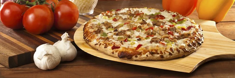 Fashionable Wooden Pizza Maker Peel with Wooden Handle