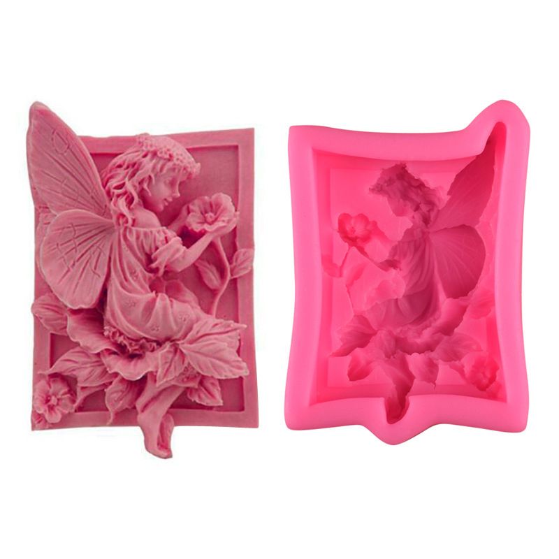 Flower Various Shapes Silicone Mold Fondant Cake Mold Cupcake Decorating Tools Kitchen Baking Gum Paste Chocolate Candy Molds