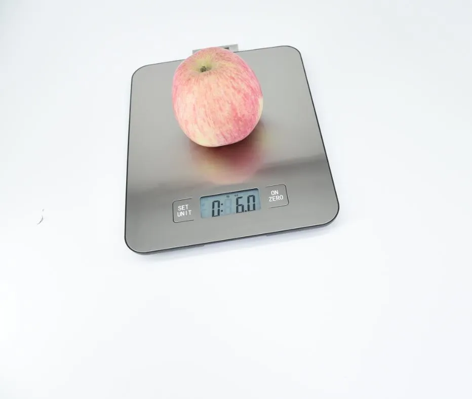 Food Kitchen Scake, Bake Tool, 15kgs Blue Backlit Weighing Scale