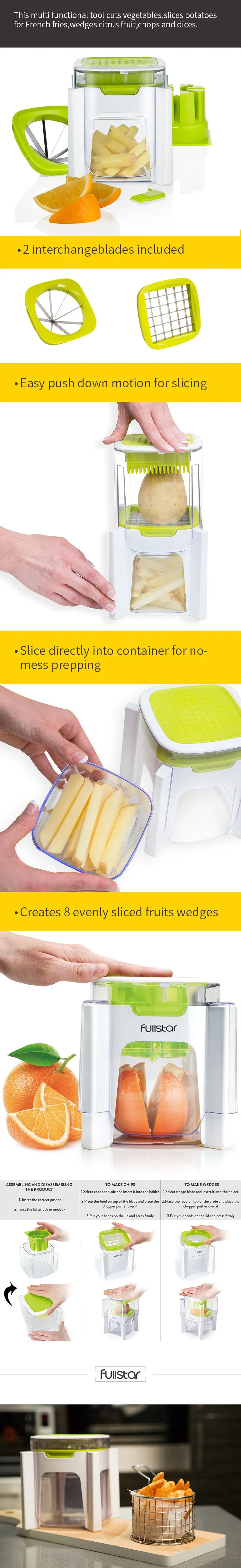 Fullstar 8 in 1 Mandoline Slicer Vegetable Chop Spiralizer
