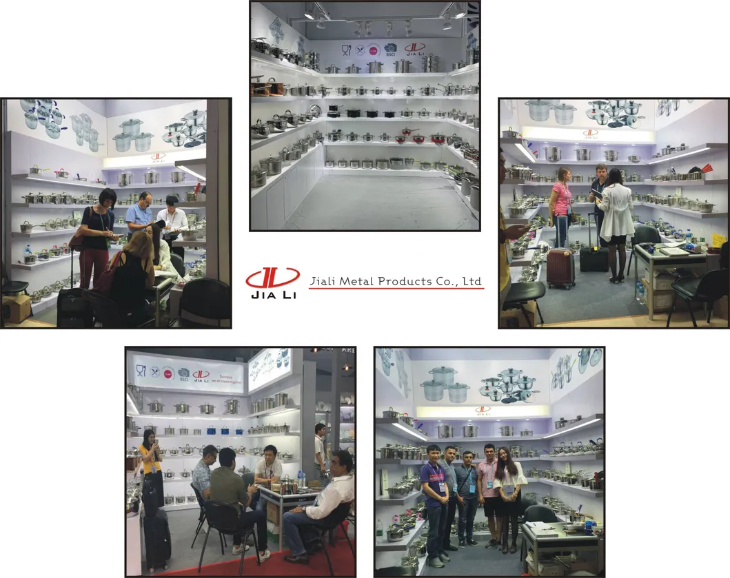 Germany Style 6 PCS Stainless Steel Kitchen Appliance Kitchen Utensils Kitchen Cookware with Glass Lid