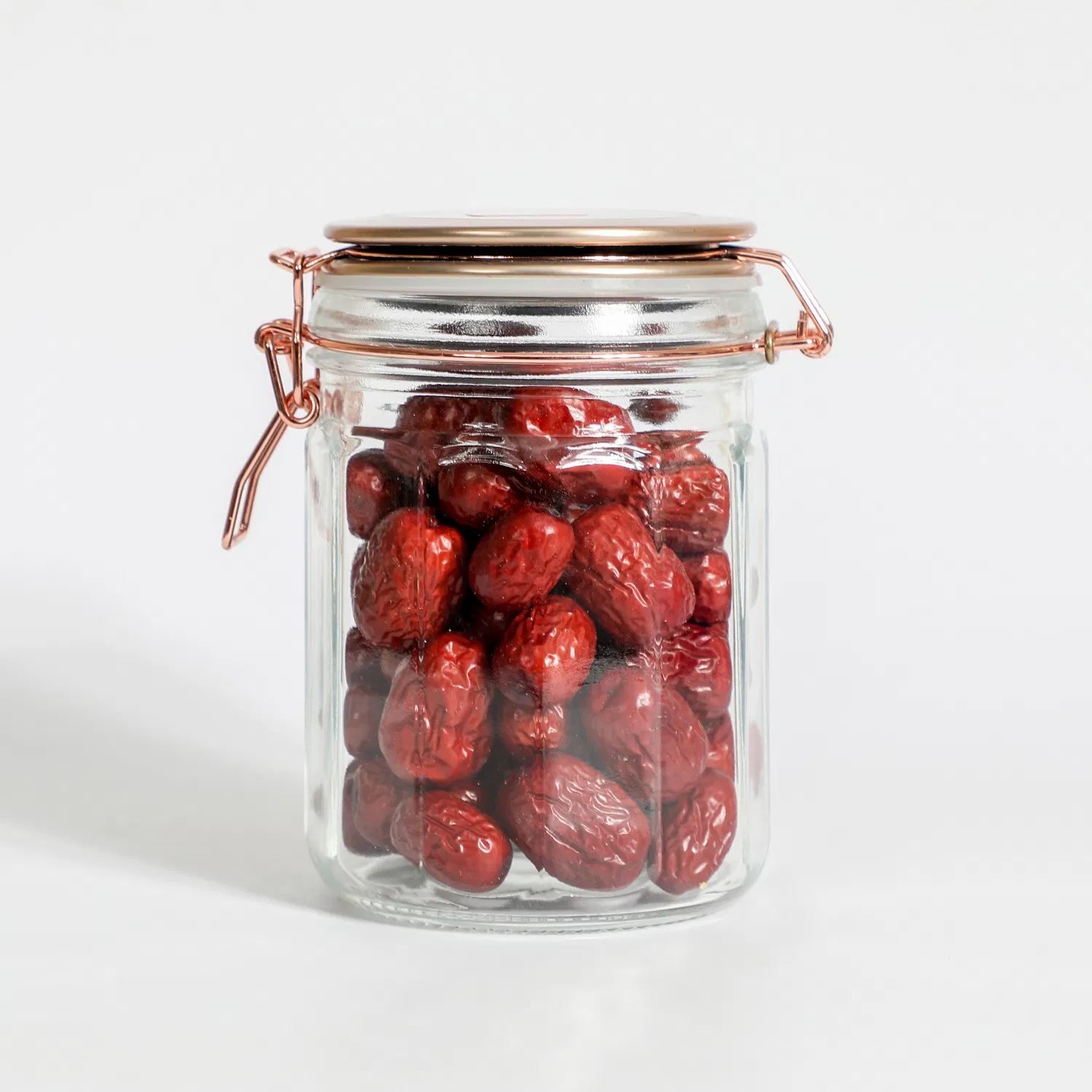 Glass Jars, Kitchen Canisters with Airtight Lids, Wide Mouth Jar Food Storage Container Set for Preserving , Canning