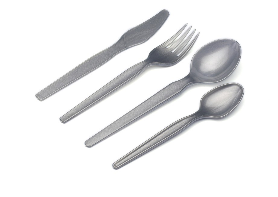 Golden Disposable Plastic Cutlery From Taizhou Jinxin Jx132