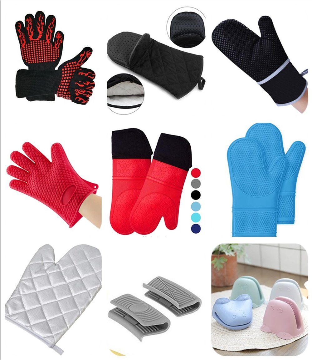 Handle Edible Silicone Extra Long Kitchen Oven Mitt