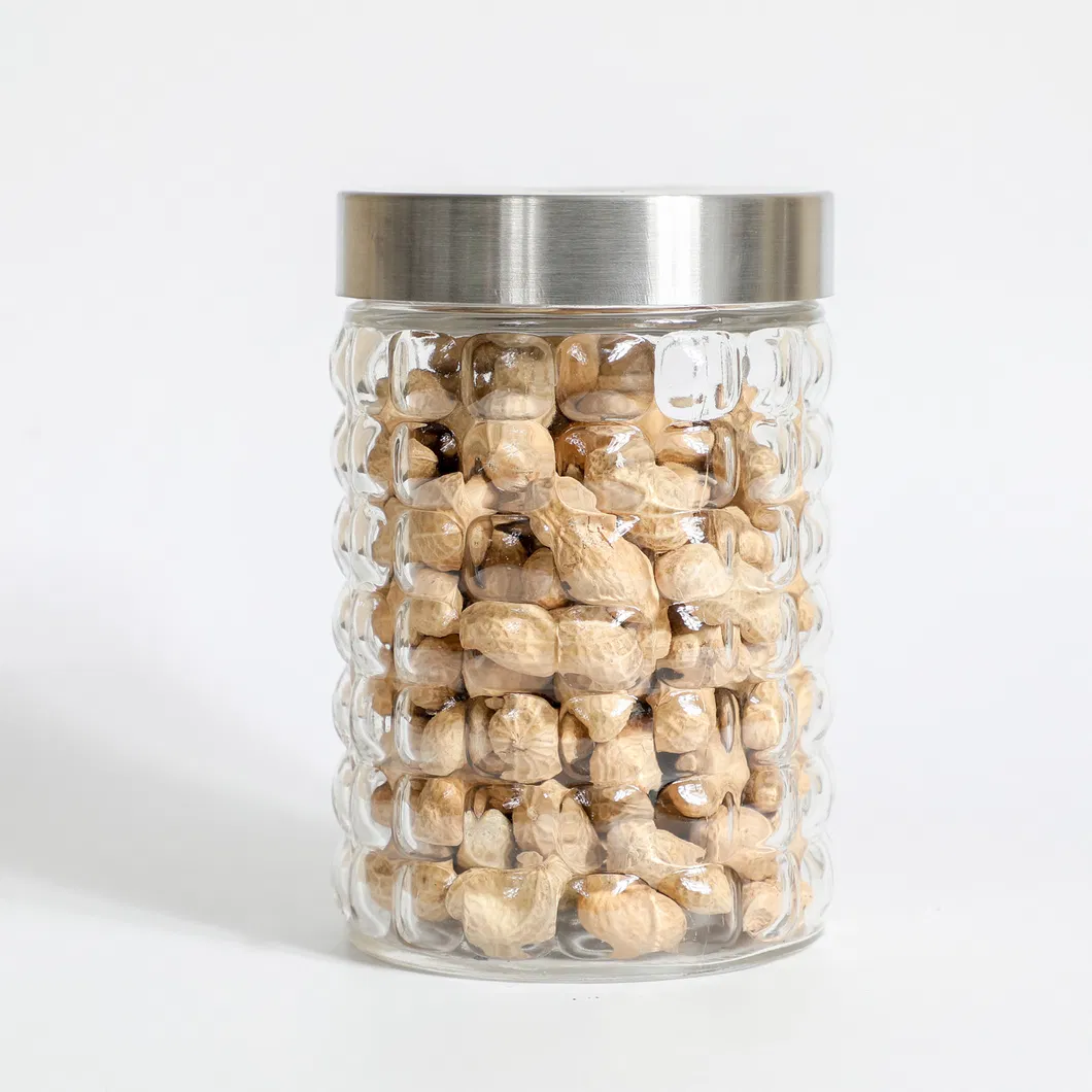 Healthy and Ecological Lead-Free Glass Food Enzyme Sealed Glass Jars for Flour Sugar Cookie Coffee Aliquot Bottle